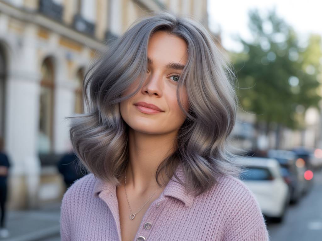 Patine gris cendré cheveux : conseils pour un effet naturel et lumineux